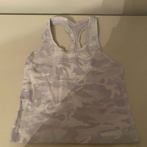 Lululemon Cropped Camo Tank